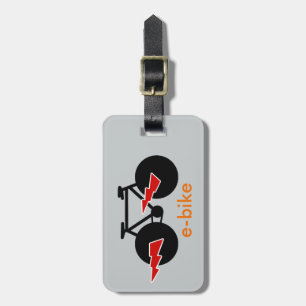 electric-bike e-bike luggage tag