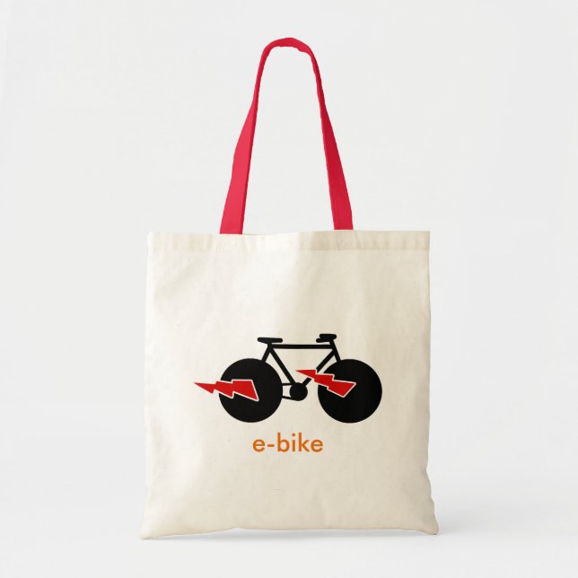 electric-bike  e-bike tote bag (Front)