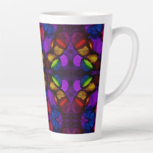 Electric Bloom Latte Mug