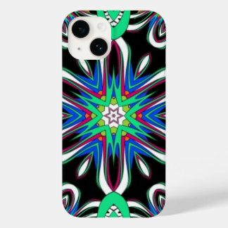 Electric Bloom Mandala Case-Mate iPhone 14 Case