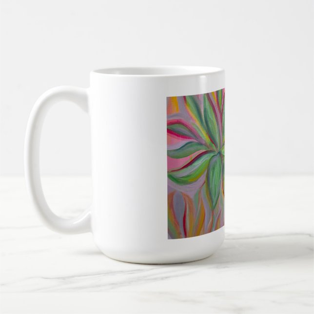 Electric Blooms Mug (Left)