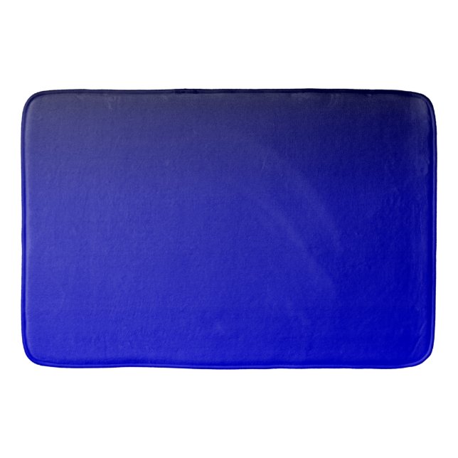 Electric Blue Bath Mat (Front)