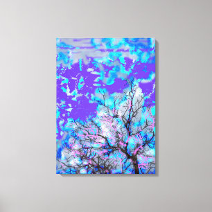 Electric Blue Canvas Print