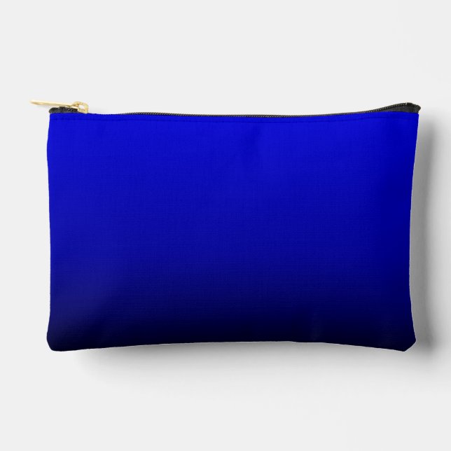 Electric Blue Car Mats Accessory Pouch (Front)