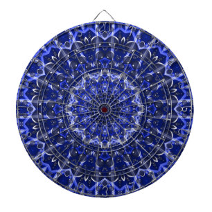 Electric Blue Dartboard