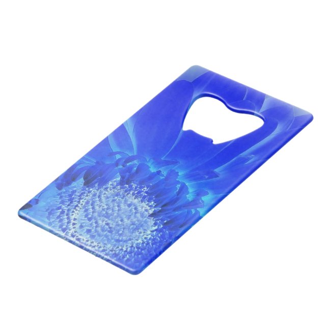 electric blue gerbera (Back Angled)