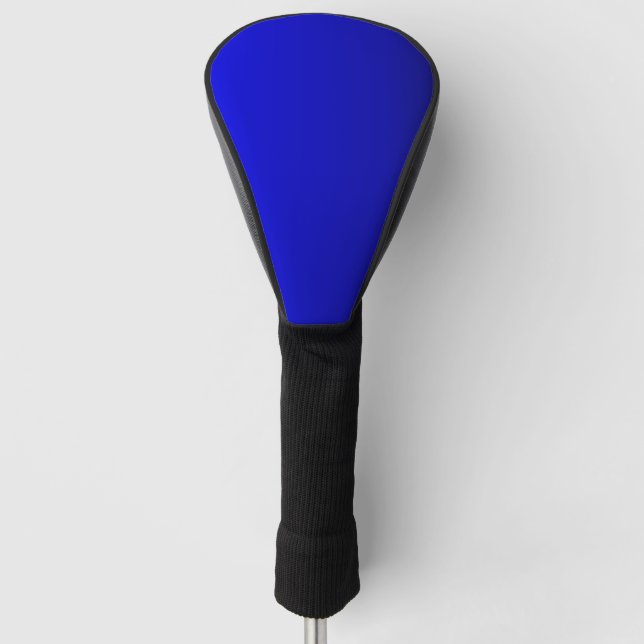 Electric Blue Golf Head Cover (Front)