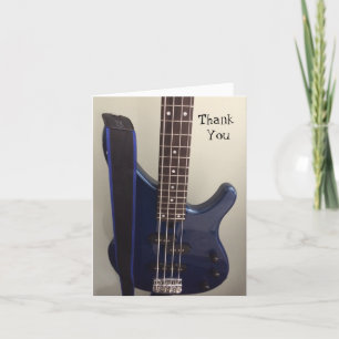 Electric Blue Guitar Thank You