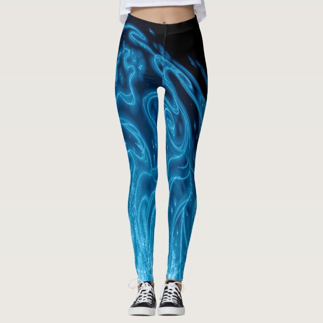 Electric Blue Leggings (Front)