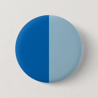 Electric Blue Lemonade and Aquamarine Duo Tone 6 Cm Round Badge