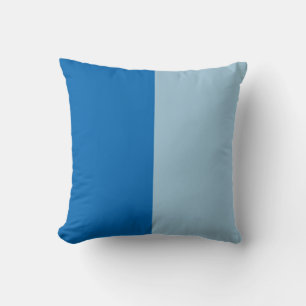Electric Blue Lemonade and Aquamarine Duo Tone Cushion