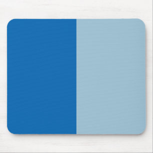 Electric Blue Lemonade and Aquamarine Duo Tone Mouse Mat