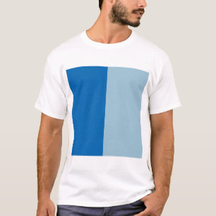 Electric Blue Lemonade and Aquamarine Duo Tone T-Shirt