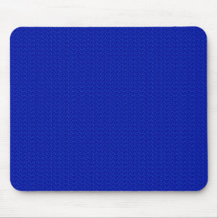 Electric Blue Pattern Mouse Mat