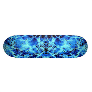 Electric Blue Skateboard