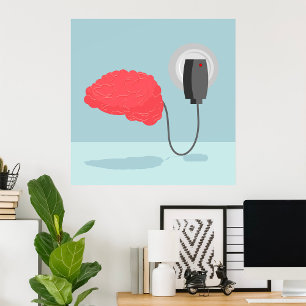 Electric Brain Poster