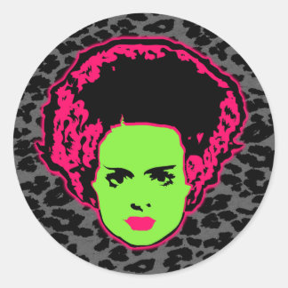 Electric Bride Classic Round Sticker