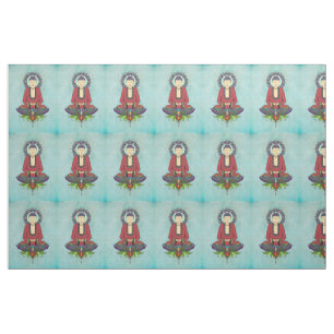 Electric Buddha Customisable Fabric