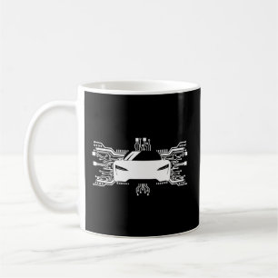 Electric Car Drive The Future Zero Emissions Owner Coffee Mug