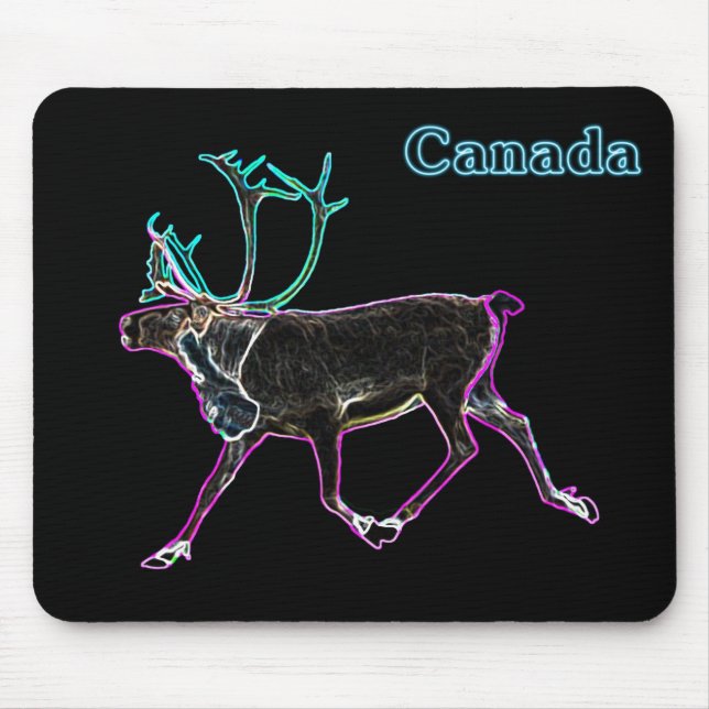 Electric Caribou Mouse Mat (Front)