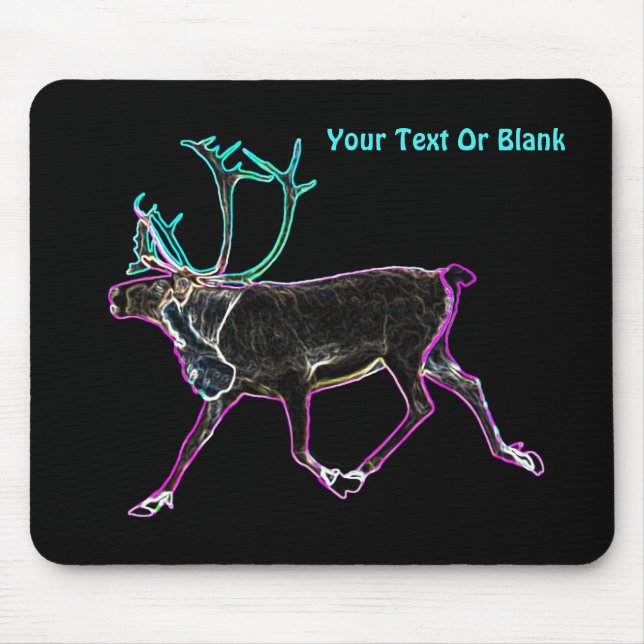 Electric Caribou Mouse Mat (Front)