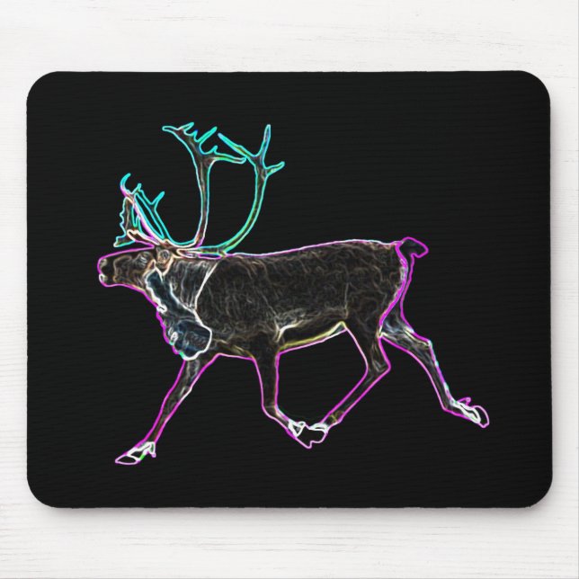 Electric Caribou Mouse Mat (Front)