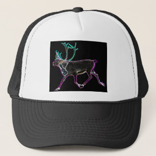 Electric Caribou Trucker Hat