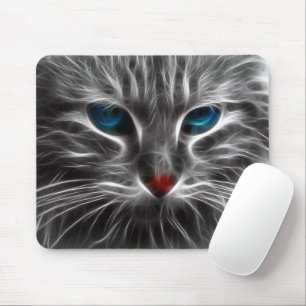 Electric Cat-Face Mouse Pad