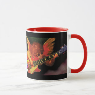 Electric Cherub two tone coffee mug. Mug
