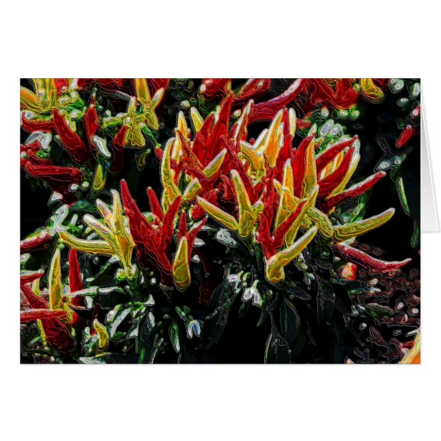 Electric Chilli Peppers (Front Horizontal)