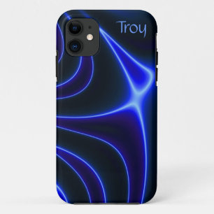 Electric Cobalt Blue Abstract iPhone 5 Case