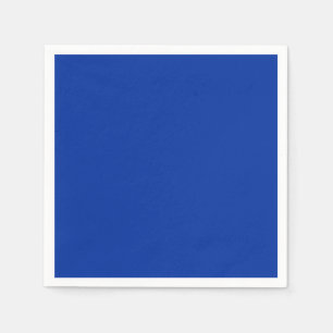 Electric Cobalt Solid Colour   Classic Elegant Napkin