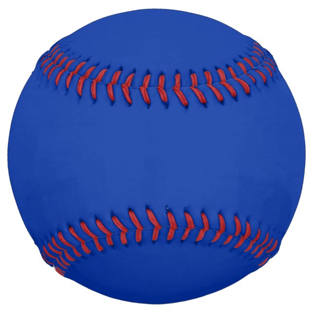 Electric Cobalt Solid Colour | Classic Elegant Softball (Front)