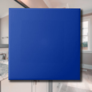 Electric Cobalt Solid Colour   Classic Elegant Tile