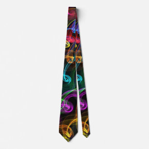 Electric Colour Tie
