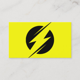 Electric Company - Electrician - Bolt Business Card