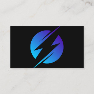 Electric Company - Electrician - Bolt Business Card