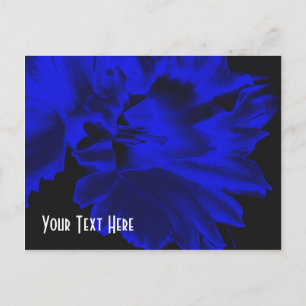 Electric Daffodil Floral Customisable Postcard
