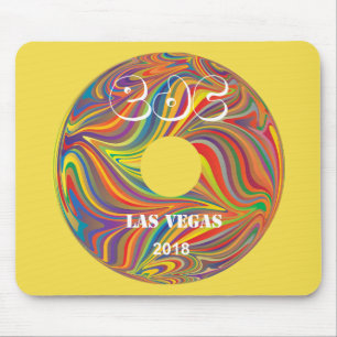 Electric Daisy Carnival Record Mouse Mat