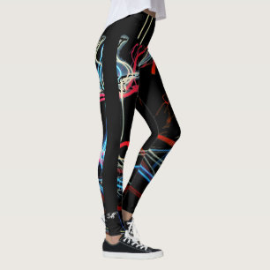 Electric Design Leggings