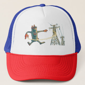 Electric Discotech Trucker Hat