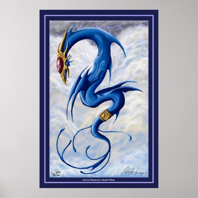 Electric Dragon Poster (Front)
