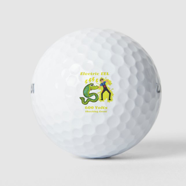 Electric EEL Golf Balls (Front)