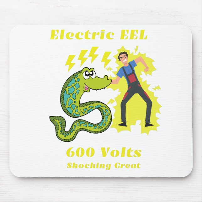 Electric EEL Mouse Mat (Front)