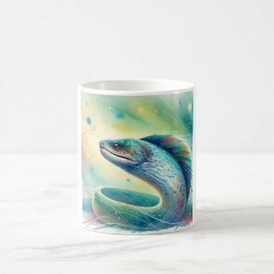 Electric eel painting 101024AREF118 - Watercolor Coffee Mug