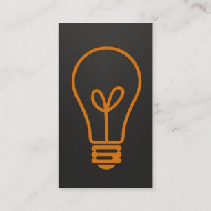 Electric Electrician Electricity Business Card