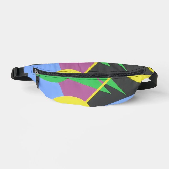 Electric Evening Jolt Waist Fanny Pack (Front)
