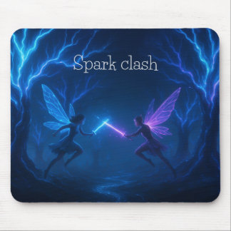 Electric Fairy Duel Mousepad