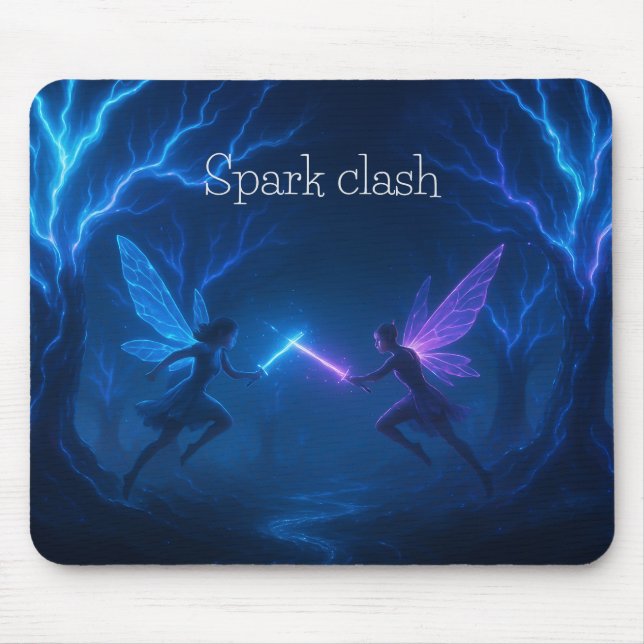 Electric Fairy Duel Mousepad (Front)