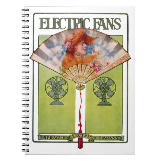 Electric Fan Ad Notebook